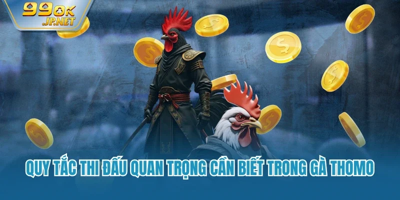 Quy tắc thi đấu quan trọng cần biết trong gà thomo